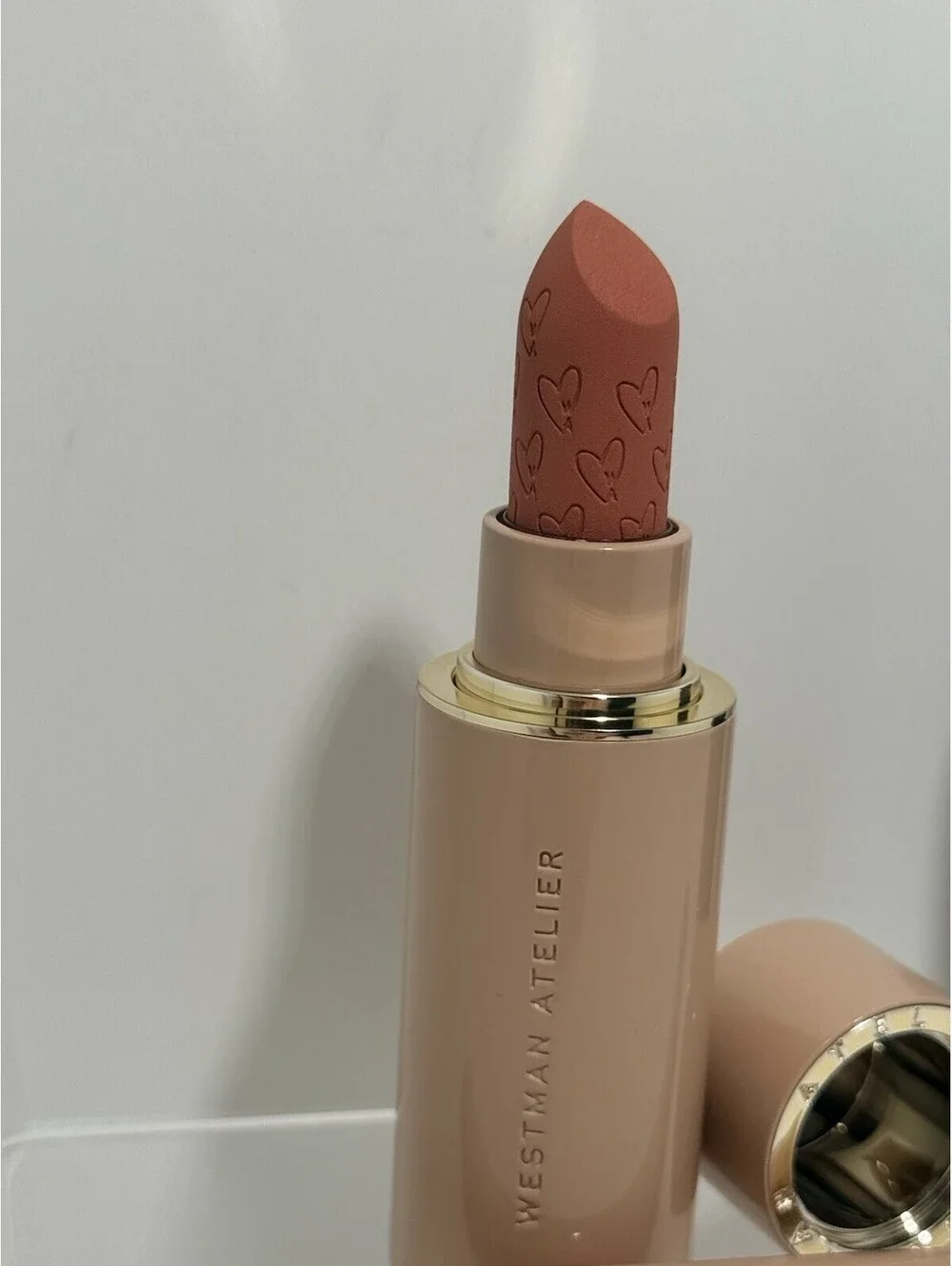 Westman Atelier The Lip Edition Set Suede Matte PETAL Lipstick CHOU Balm Full Sz